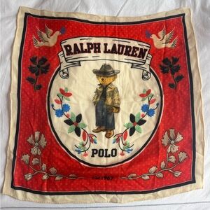 Ralph Lauren Polo Bear Scarf